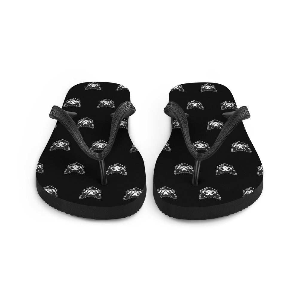 "Katto" Cat (S) Flip-Flops Black
