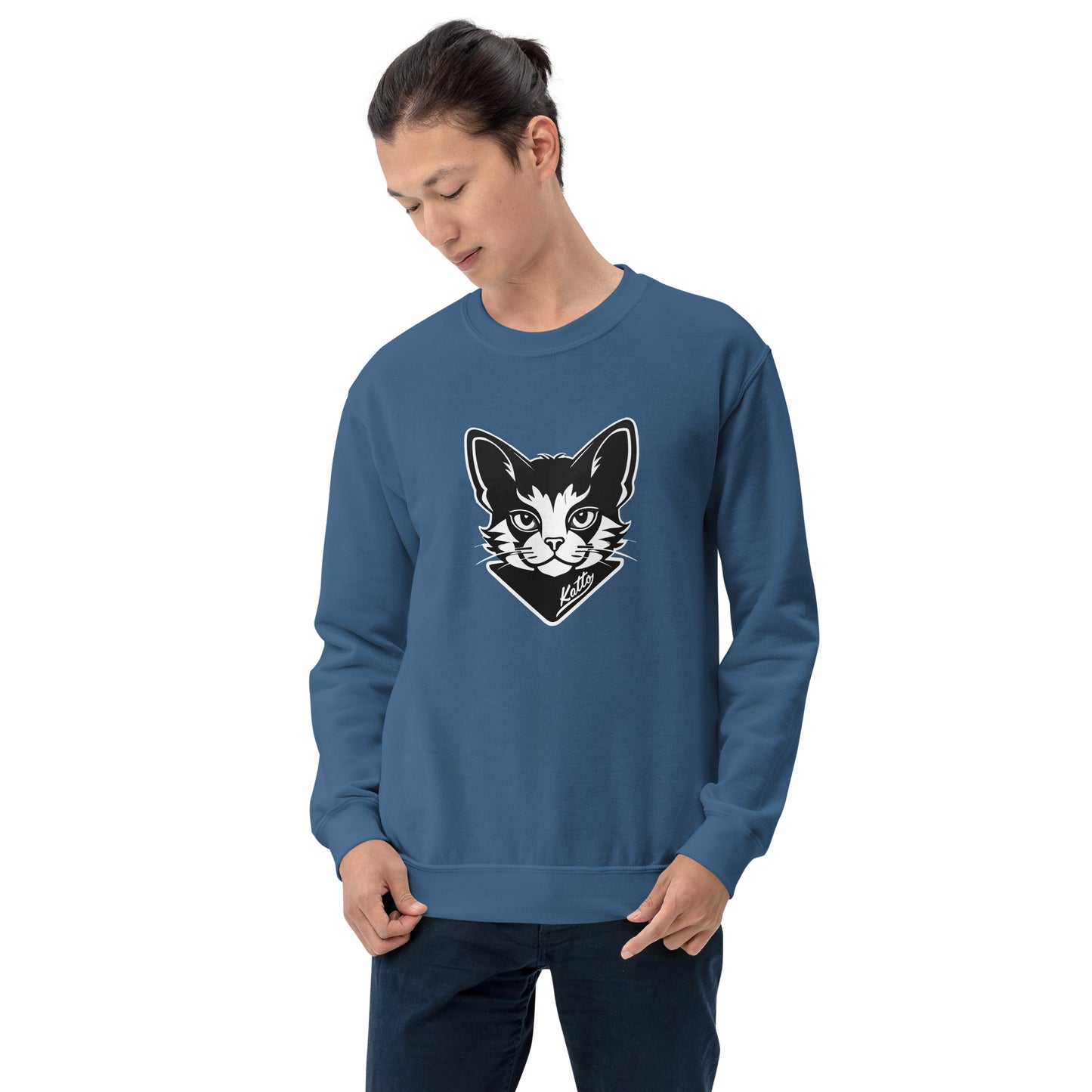 "Katto" Cat (L) Unisex Sweatshirt