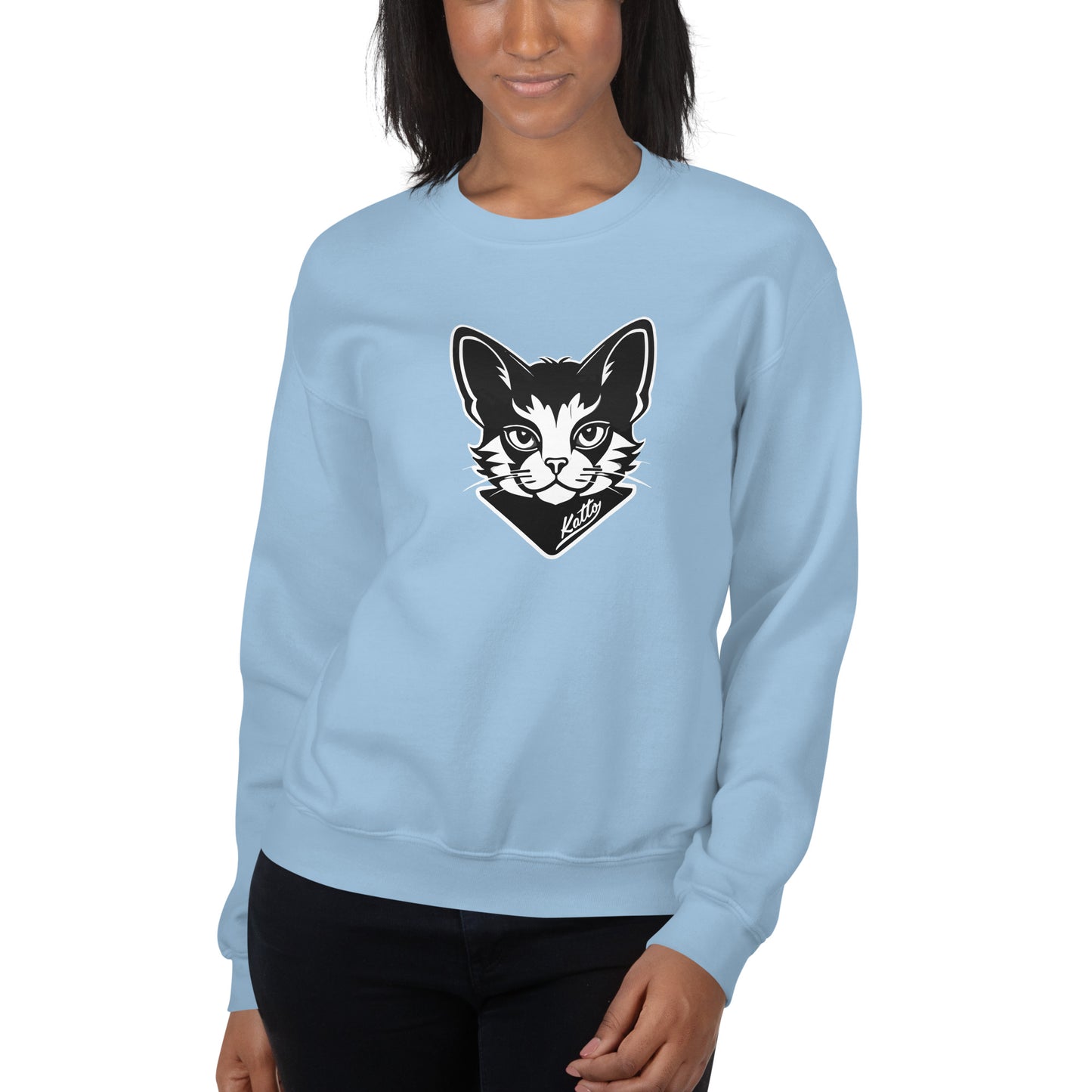 "Katto" Cat (L) Unisex Sweatshirt