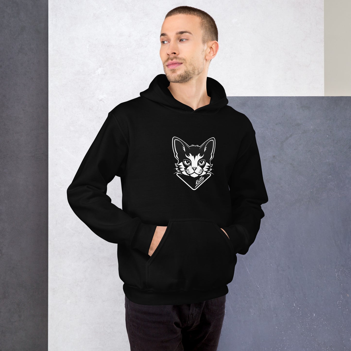 "Katto" Cat (L) Unisex Hoodie