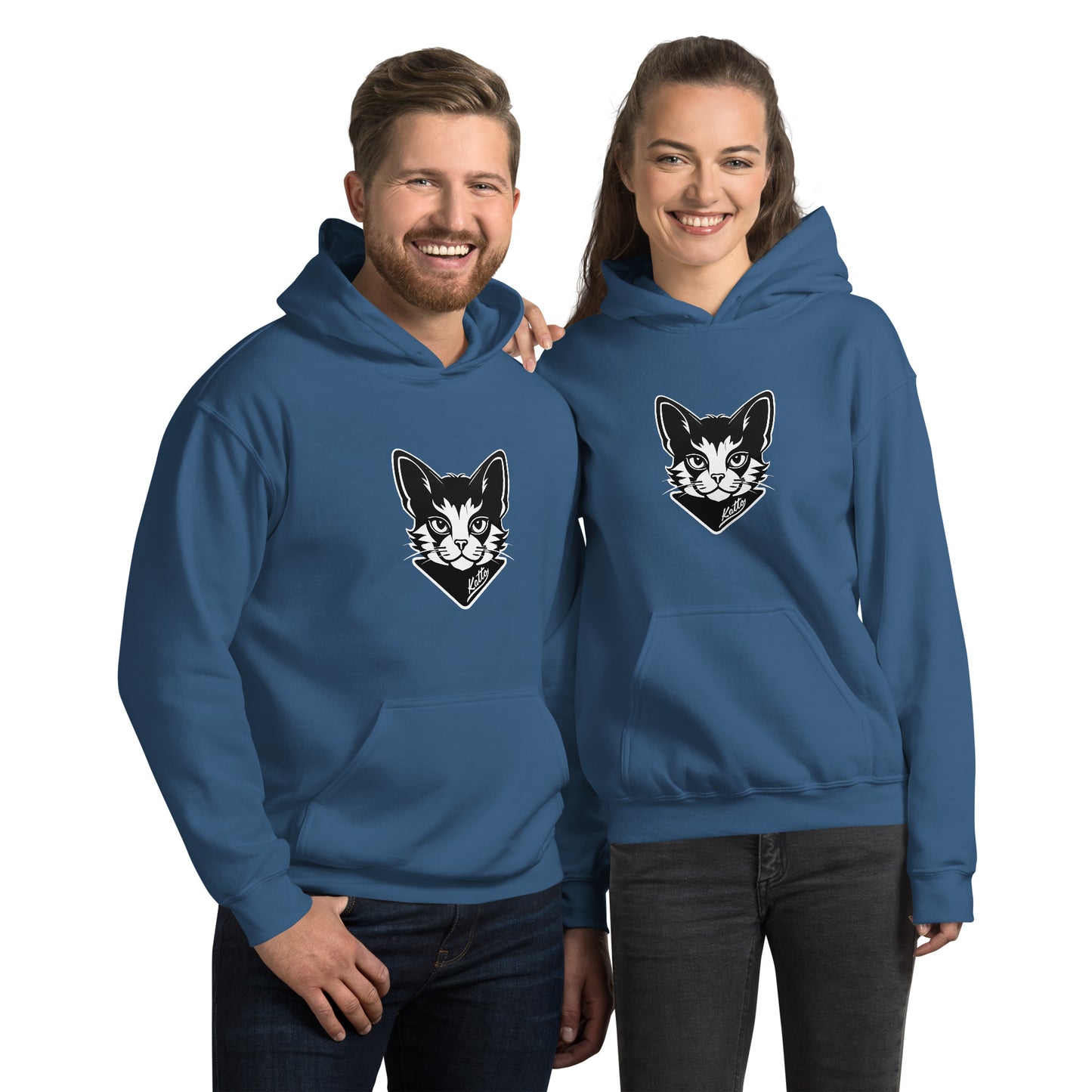 "Katto" Cat (L) Unisex Hoodie
