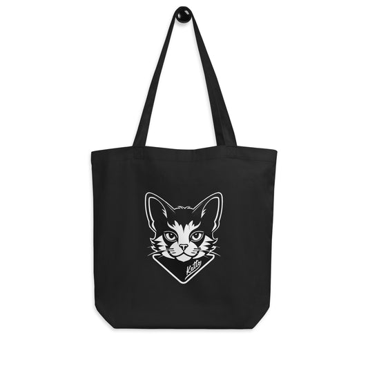 "Katto" Cat (L) Tote Bag
